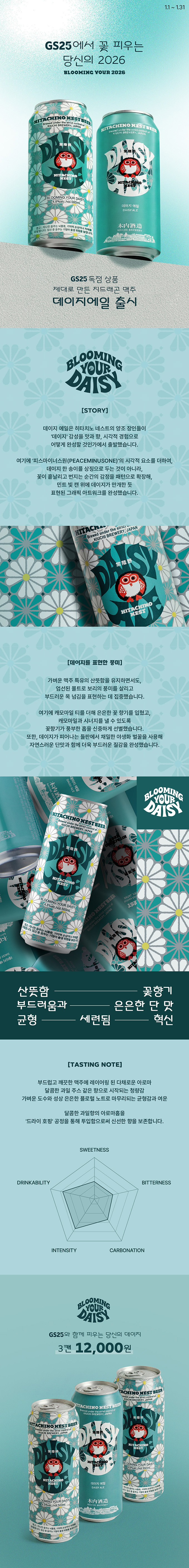 제대로 만들어 향긋한 데이지에일